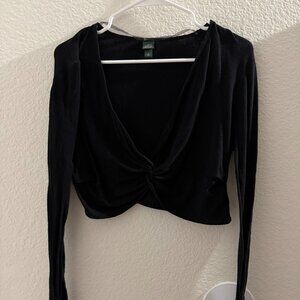 Wild Fable Women top black size L